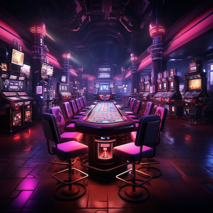 pinjol Sakong slot game interface displaying card symbols and hand rankings